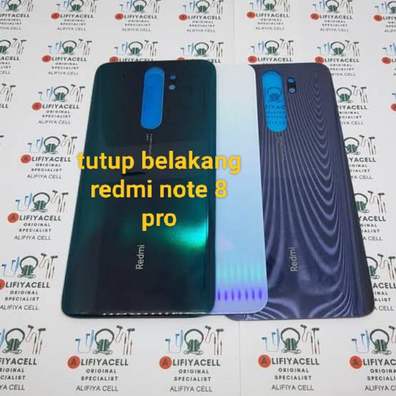 backdoor casing redmi note 8 pro