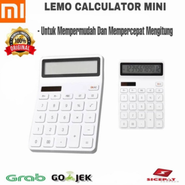 

original desktop Unik calculator mijia Xiaomi kalkulator lemo digit Diskon 12