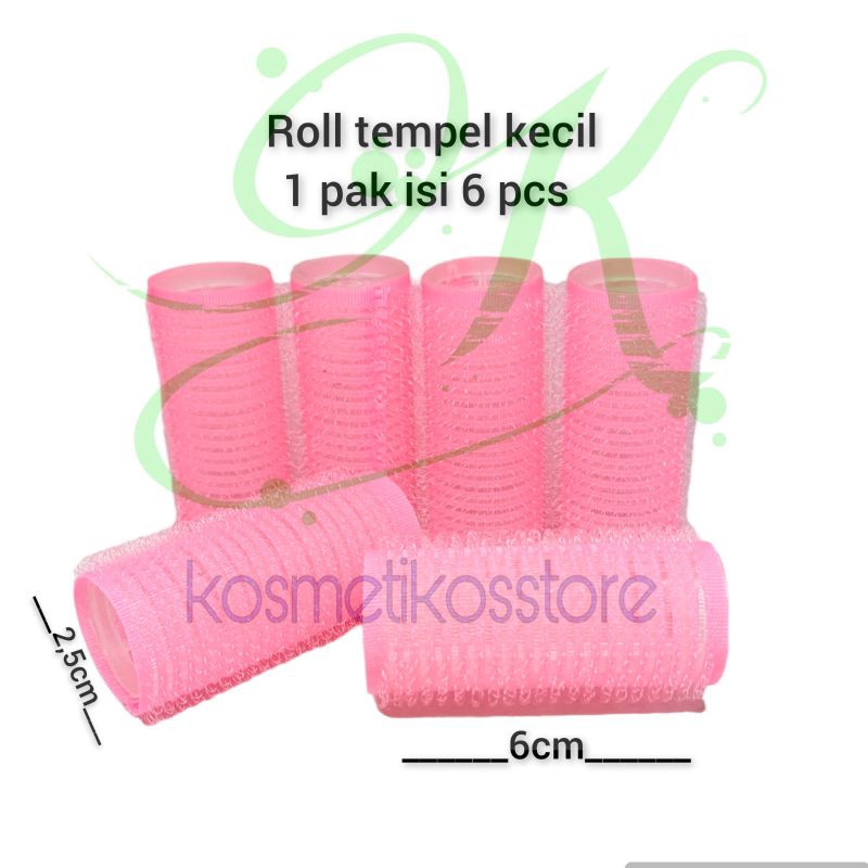 Roll Rambut Tempel - Roll Rambut Gulung