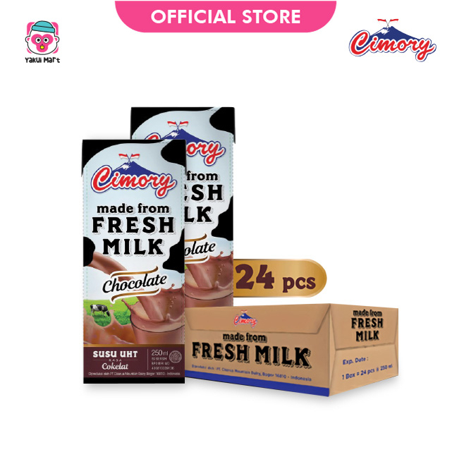 

⭐YAKUI MART⭐SUSU CIMORY UHT FRESH MILK 250 ML (CHOCOLATE) KARTON