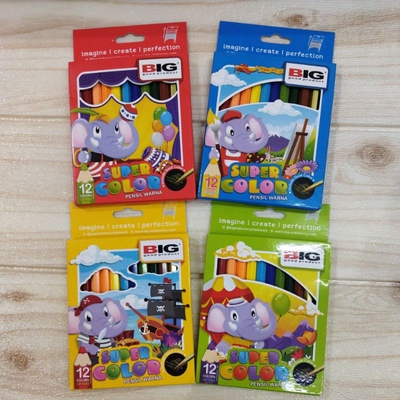 

PENSIL WARNA BIG CP-8102 ISI 12