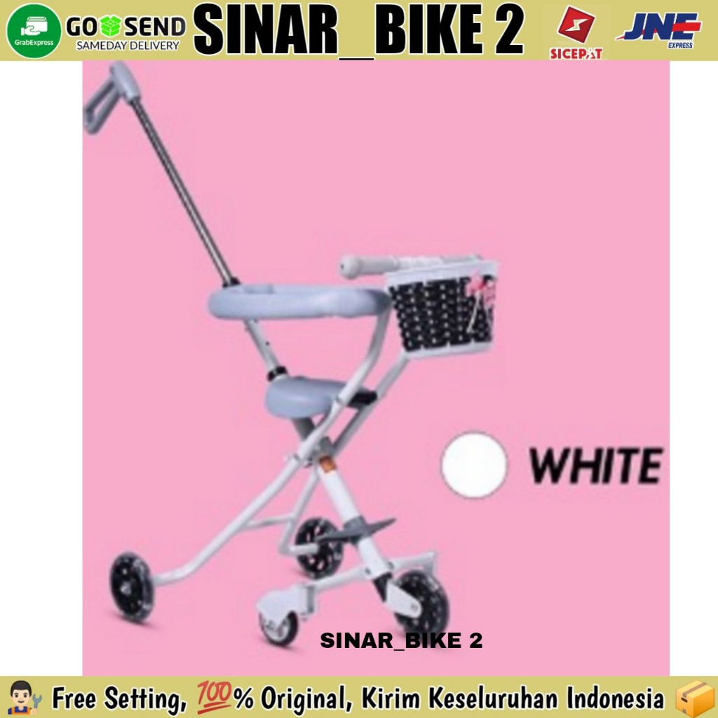 Baby Magic Stroller Genio Msgb-02 Roda 5 Kereta Dorong Anak Bayi