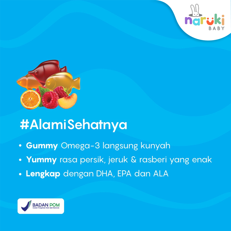 Youvit Multivitamin Anak dan Omega3 Anak isi 7 Gummies untuk 7 Hari