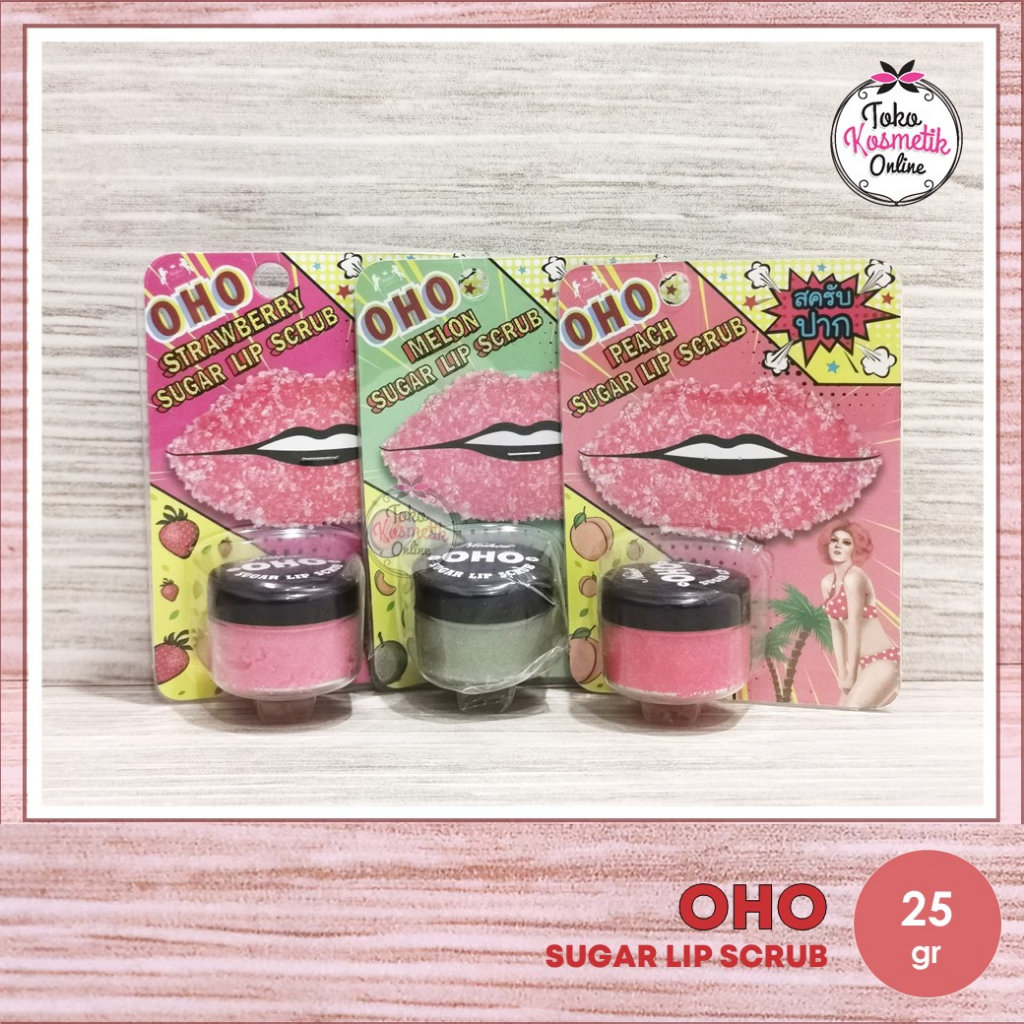 OHO SUGAR LIP - Lips scrub Perawatan Bibir