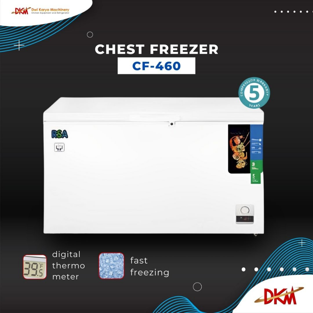 CHEST FREEZER CF-460 RSA/ FREEZER BOX CF 460RSA CF 460