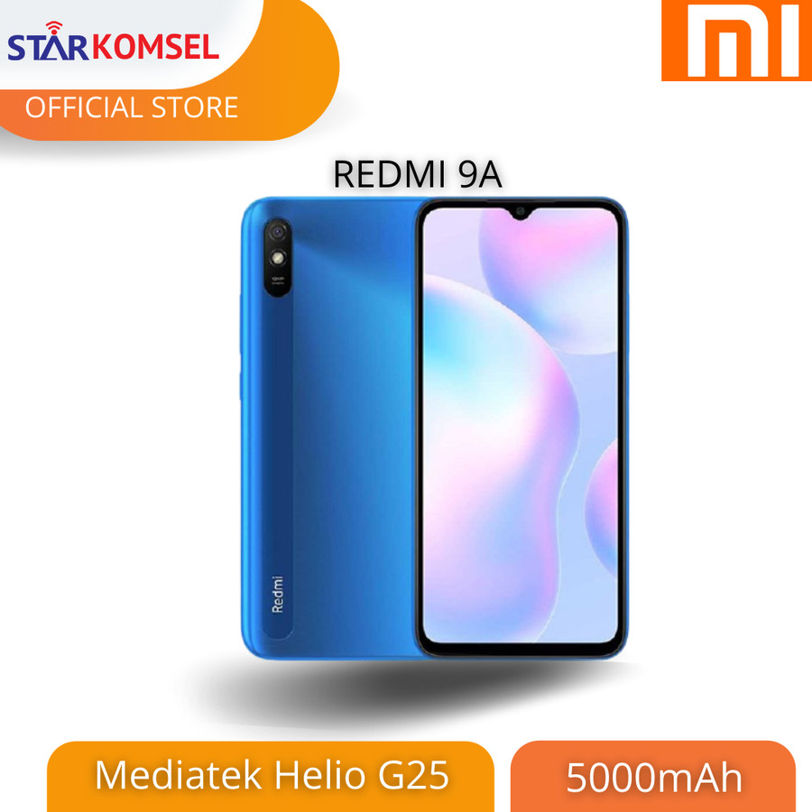 HP XIAOMI REDMI 9A 2/32 GB GARANSI RESMI