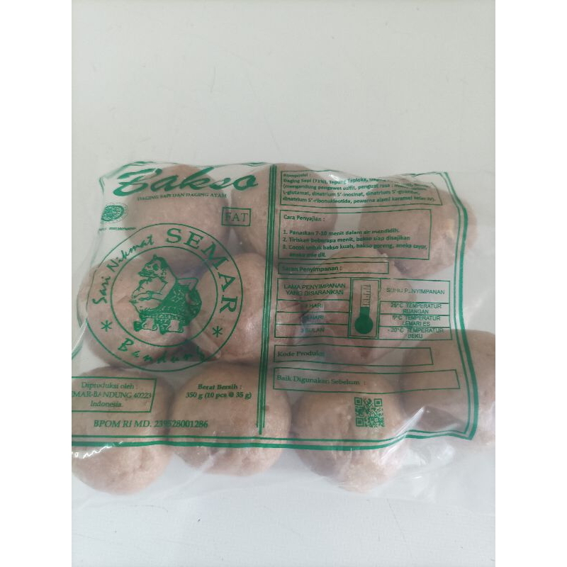 

Baso Semar Bandung isi 10
