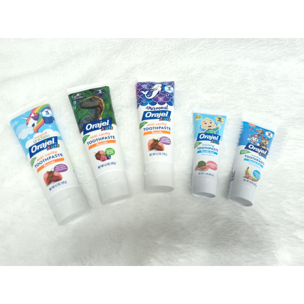 Orajel Anticavity Flouride Toothpaste 119g odol anak anak