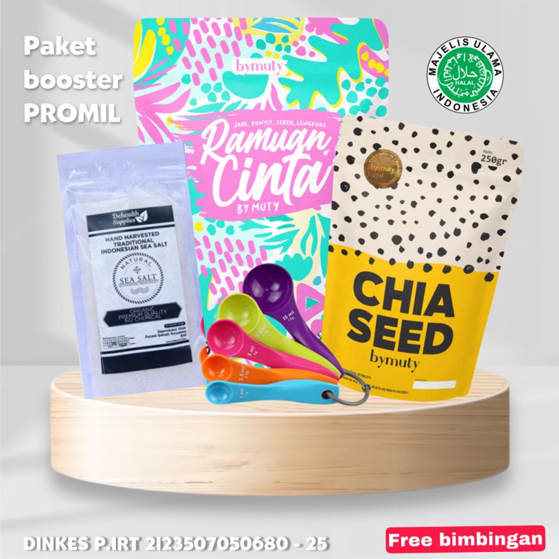 PAKET BOOSTER PROMIL LENGKAP 250gr