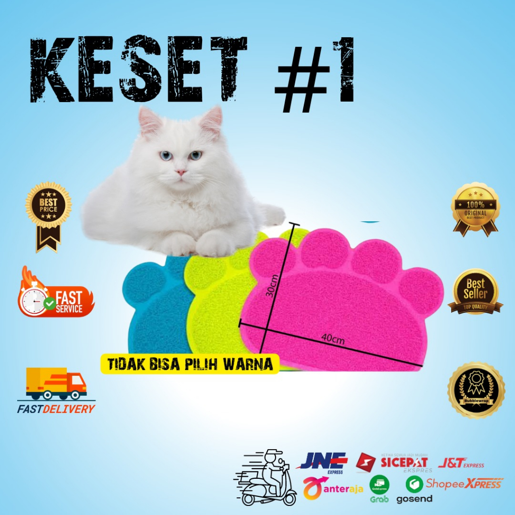 KESET KAKI KARPET HEWAN