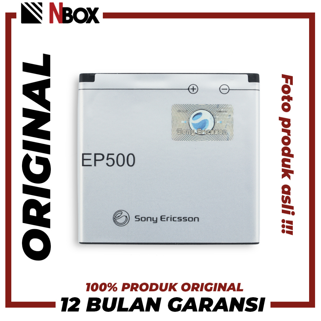 [GARANSI 100% ORIGINAL] Baterai Sony Xperia SK17I / Mini pro / WTI9I / Active U5i / E15 / ST15I / ST
