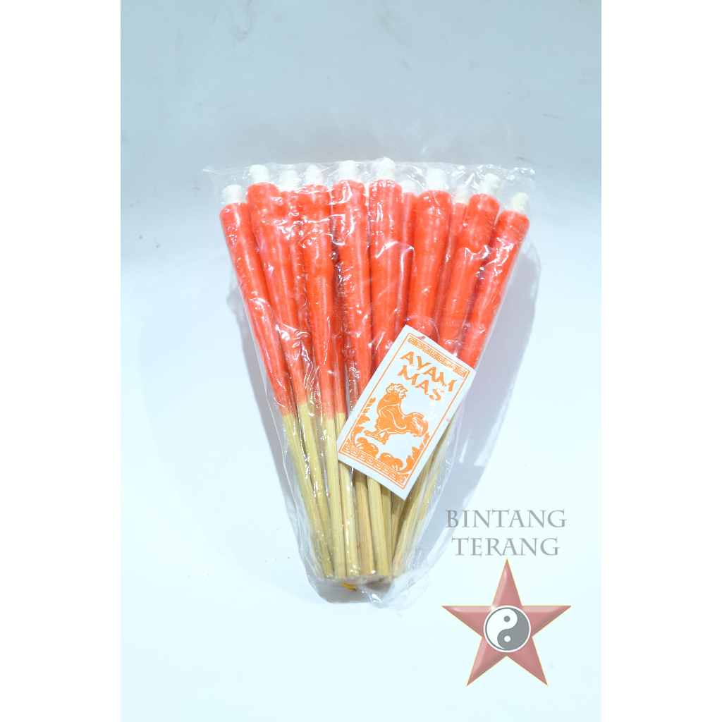 Lilin Bambu Tancap Sembahyang Bong Kuburan Sumbu Besar