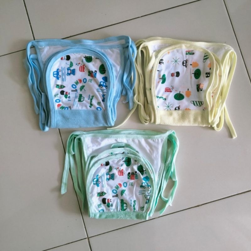 Popok Bayi Baru Lahir Kain Bayi Cuci Ulang 12 Pcs