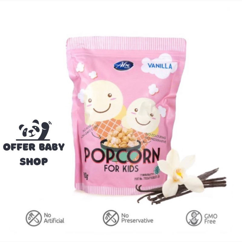 

abe food popcorn for kids - vanila 80gr