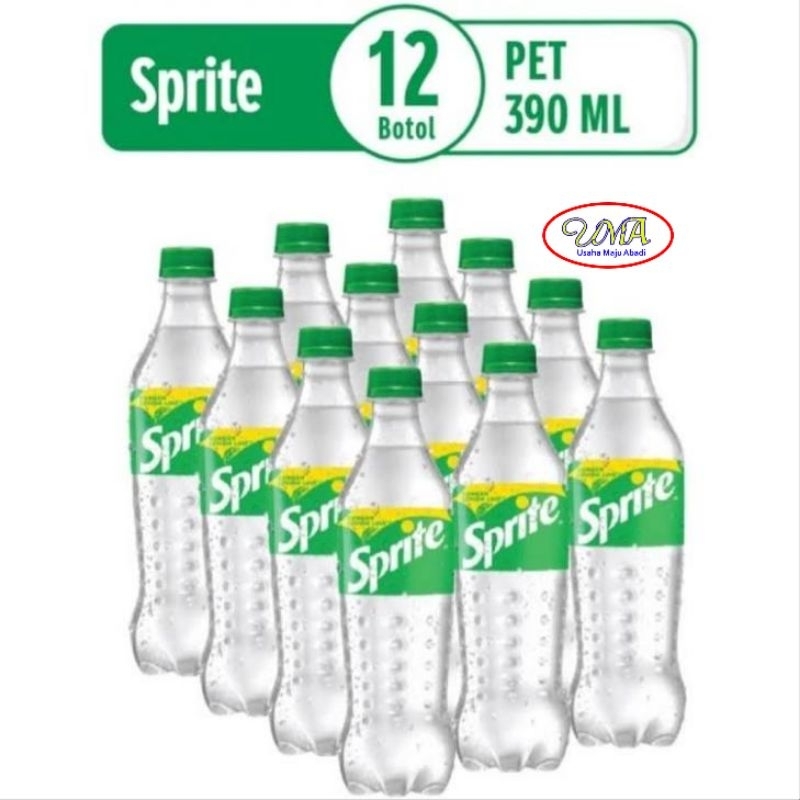 

Sprite Lime 390 ml / Sprite Botol 1 Krat isi 12 botol