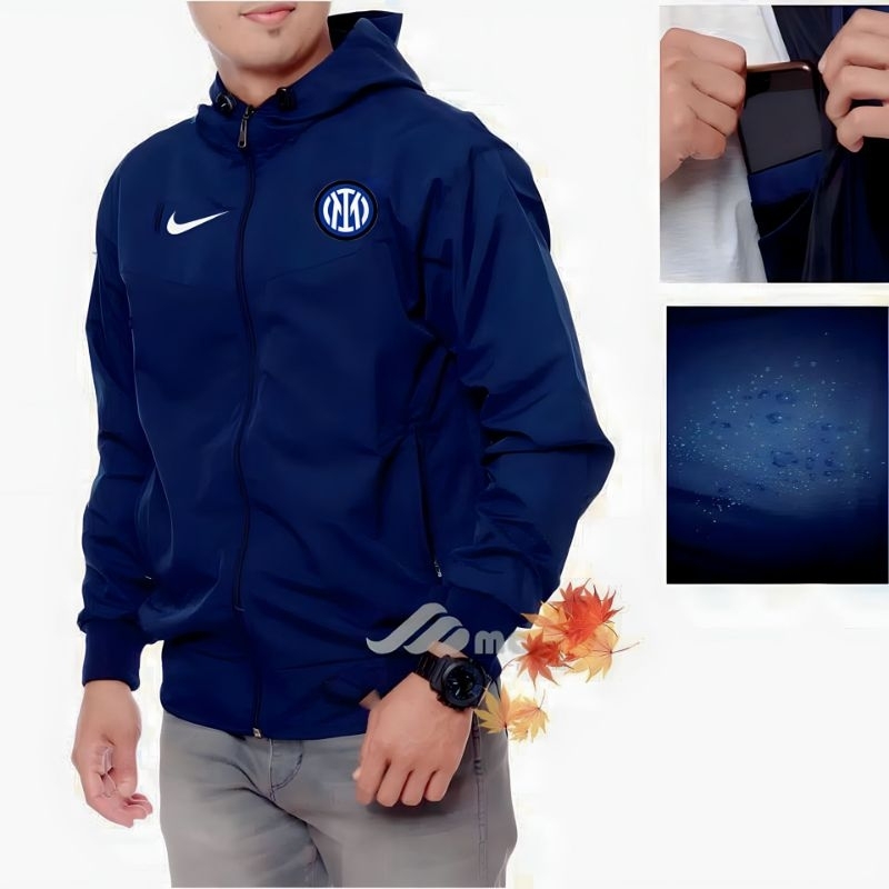 Jaket inter milan outdoor