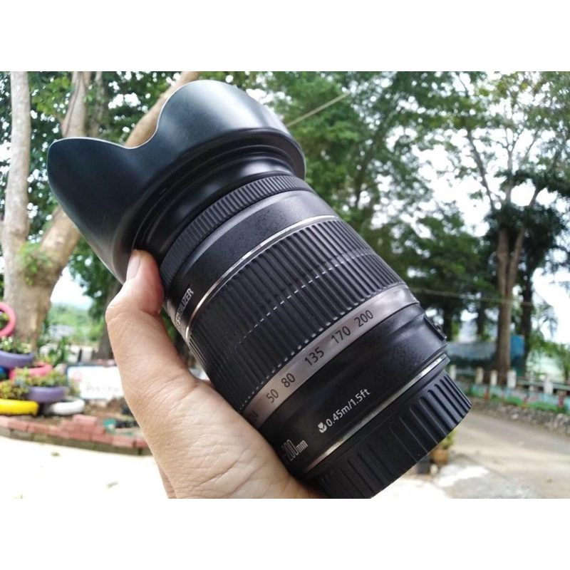 LENSA CANON 18 200MM LENSA TELE CANON LENSA SAPUJAGAD CANON