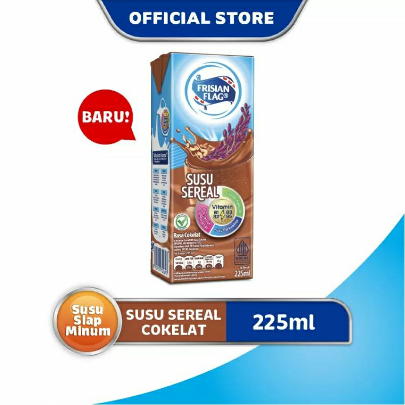 

Frisian Flag UHT Chocolate Cereal 225 ML - 1 Pcs