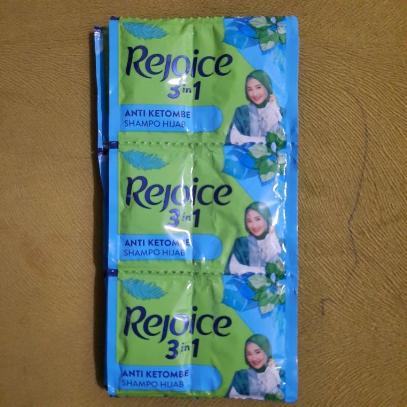 AHZA REJOICE SHAMPOO RENCENG ISI 12 SACHET