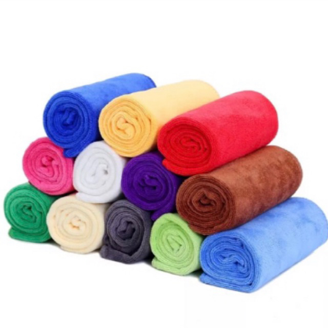 handuk olahraga handuk muka 35x75cm microfiber lembut