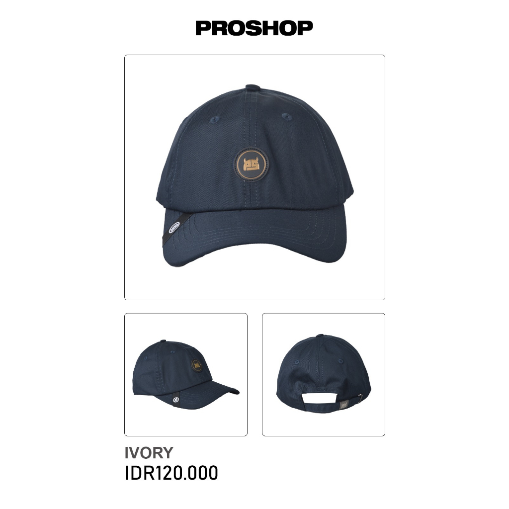 PROSHOP Topi Baseball Polocap Polo Cap Logo Navy 018