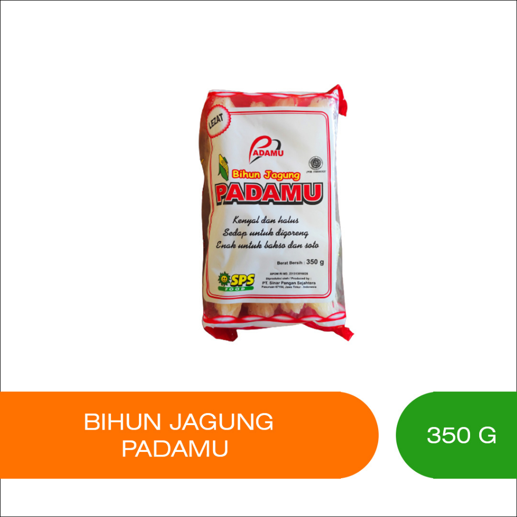 

Bihun Jagung Padamu Merah - 350 gr (1 bal isi 12 pcs @350gr)