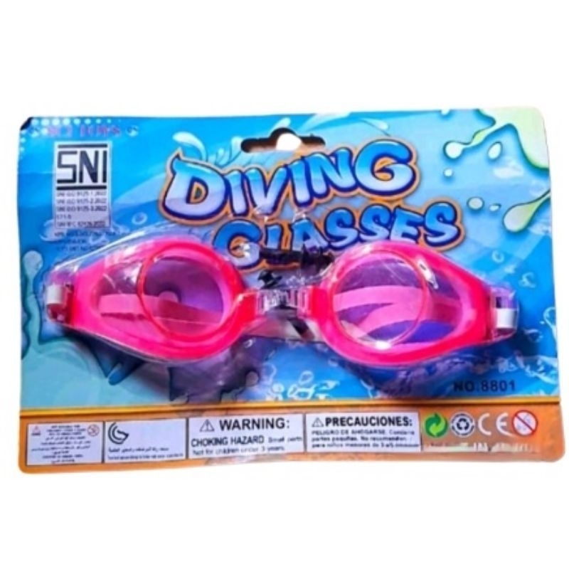 Kacamata renang anak kaca mata berenang anak cewek / cowok / Diving Glasses