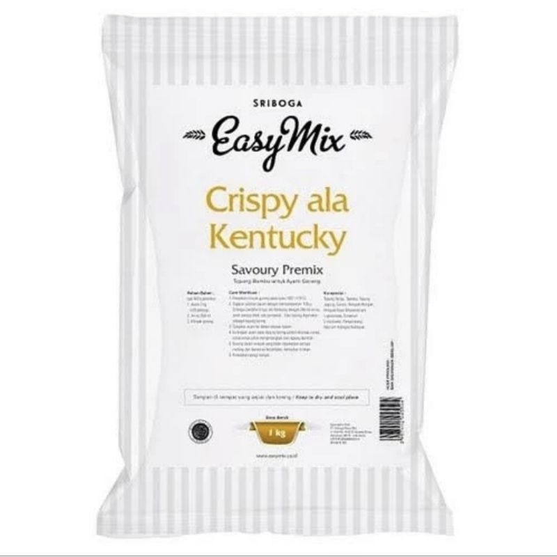 

Sriboga Easymix Crispy Ala Kentucky 1 kg