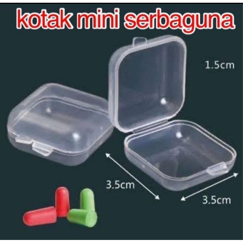 Kotak Mini Kecil Tempat Perhiasan Cincin Kotak Obat