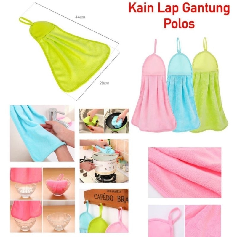 Kain Lap Tangan Model Gantung Handuk Tangan Serbet Gantung