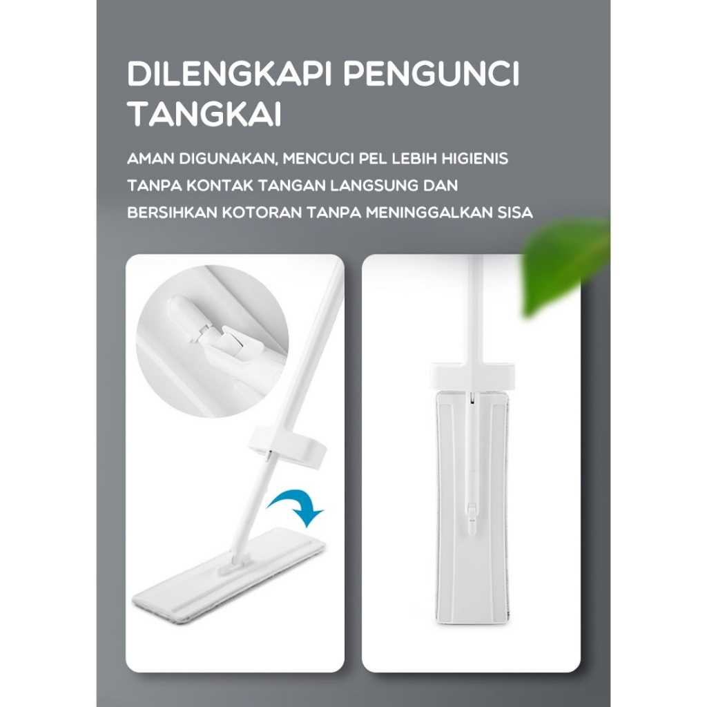 Cleaning Tools Alat Pel Lantai Ultra Mop dengan Ember - BONBOX BCT808