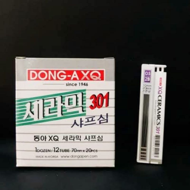 

Refill/ Isi Pensil Mekanik Dong A XQ Ceramics 301 2B