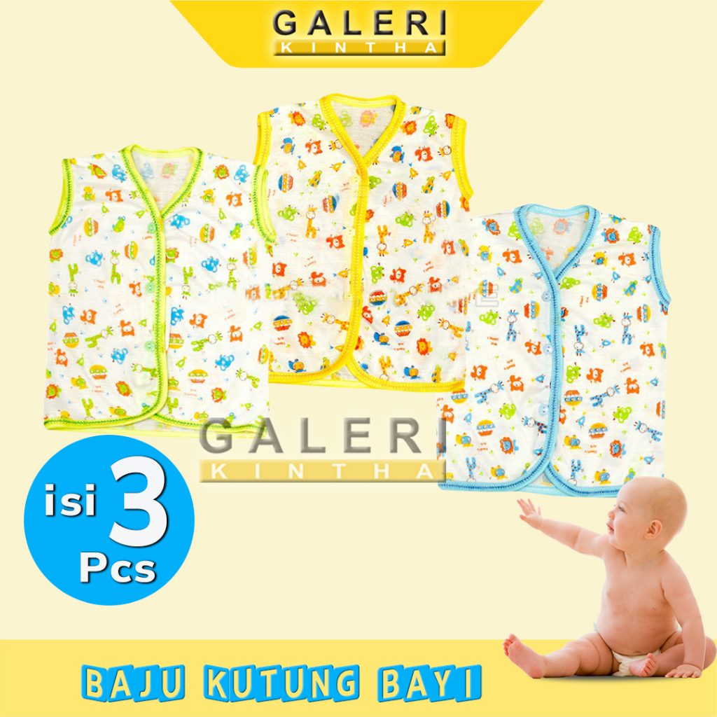 Baju Kutung Bayi Laki laki Perempuan Newborn