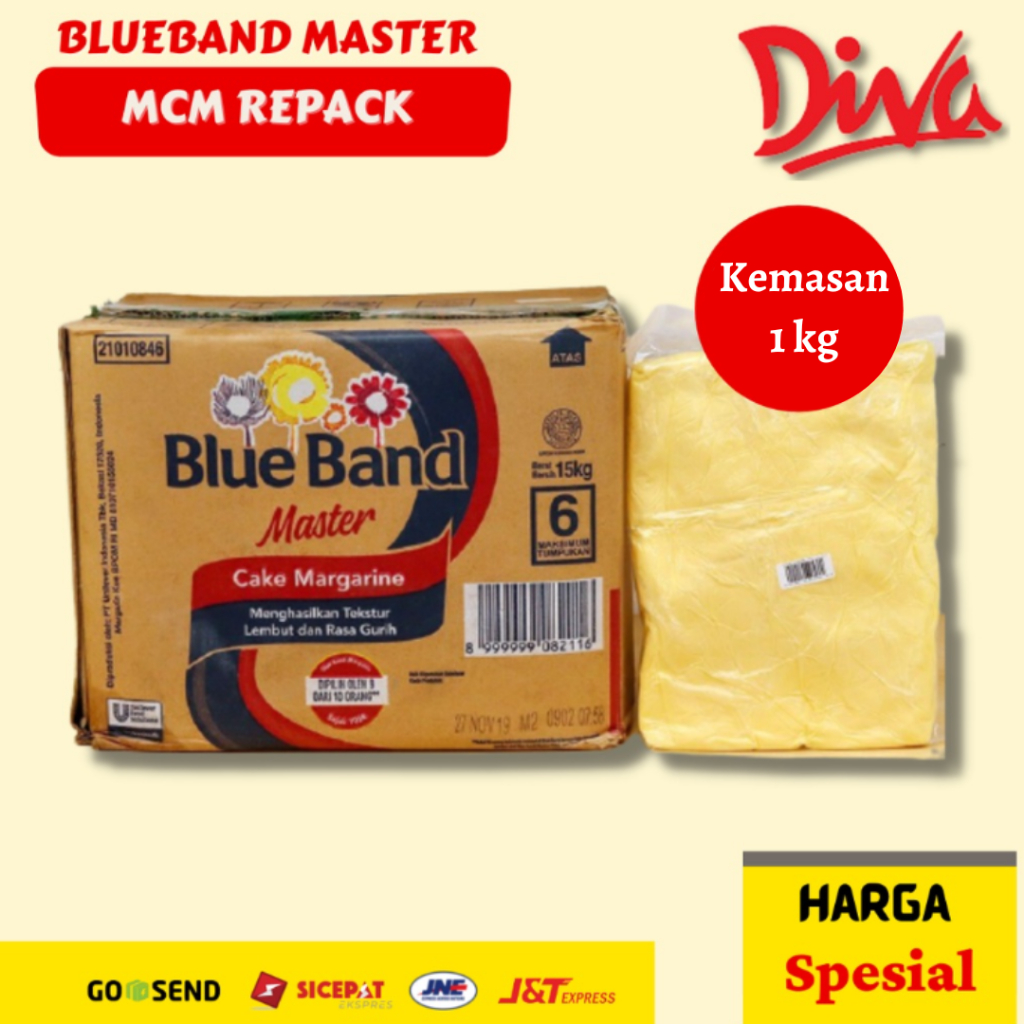 

[1kg] Blueband MCM | Blue band Master kemasan