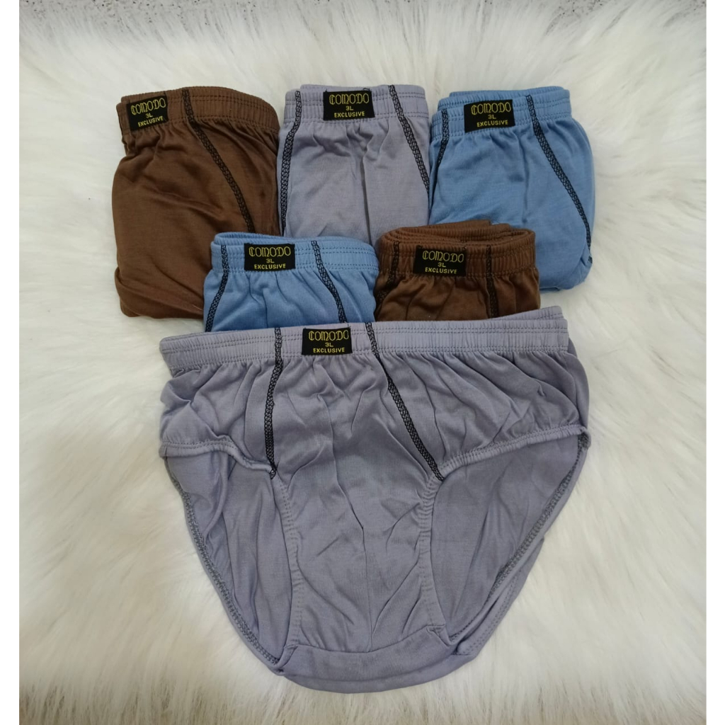 6 .PCS CELANA DALAM PRIA TERLARIS DAN TERMURAH CELANA DALAM pria