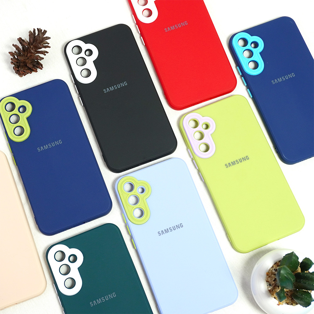 CASE SAMSUNG A34 5G CASE LOGO LENS PRO CAMERA PROTECTION SLIM LENS UME BLACK UME K FUSION CASE SAMSUNG A34 5G CASING HP SAMSUNG A34 5G