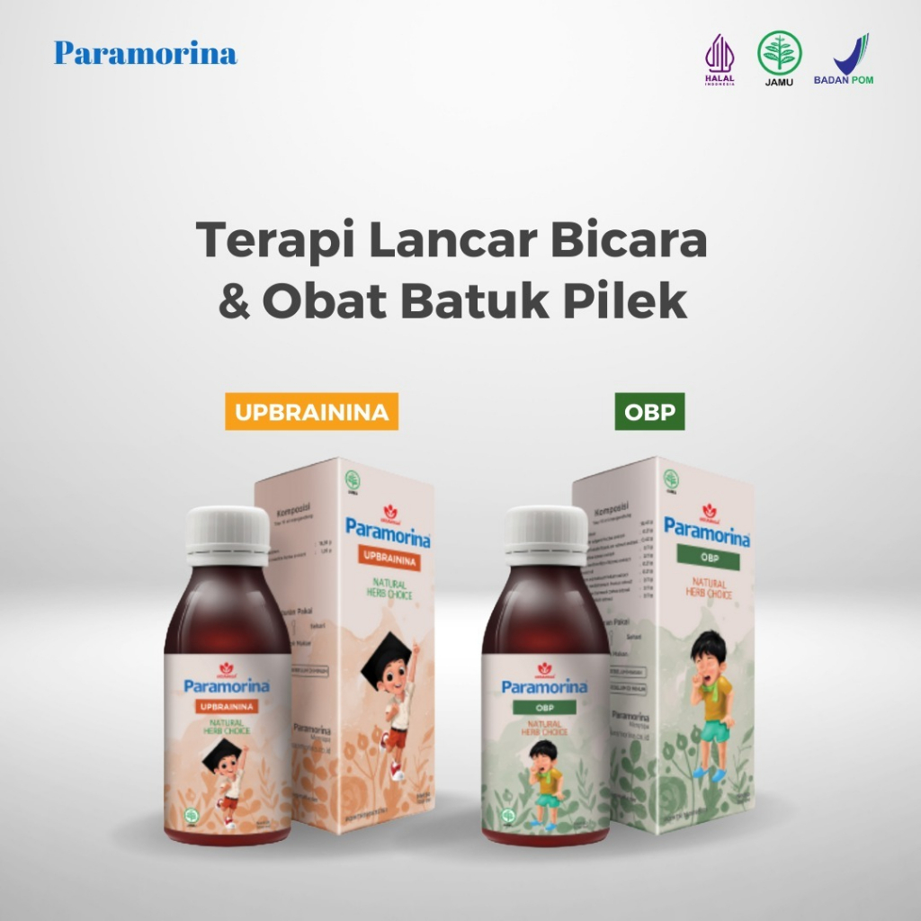 Paramorina - Paket Lancar Bicara dan Obat Batuk Pilek (100 ml)