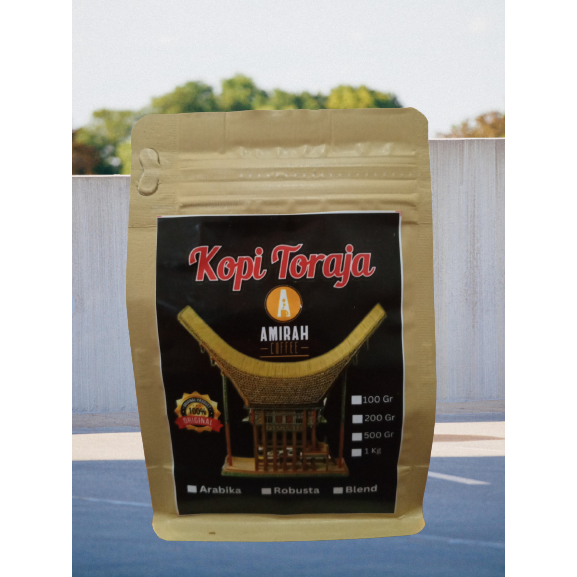 

Kopi Arabika Toraja Asli Original Powder Bubuk Halus Kopi Sulawesi Toraja 200 gram