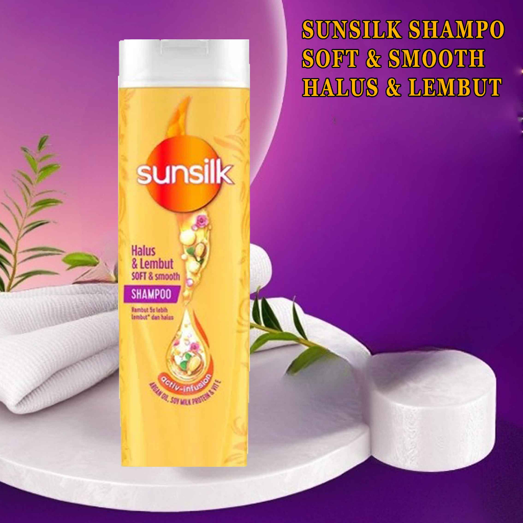 Sunsilk/ Shampo Rambut/ Shampo Sunsilk/ Soft &amp; Smooth/ 160ml