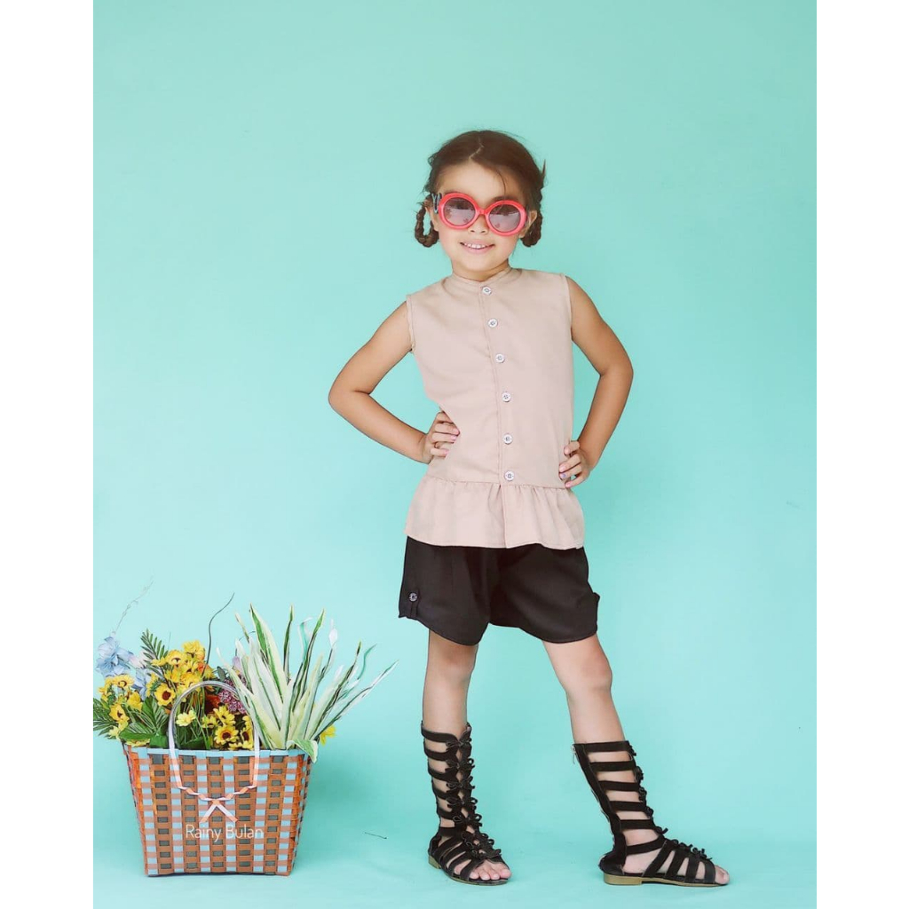 VIOLA SET PAKAIAN WANITA / SET PAKAIAN CANTIK ANAK / BAJU UNIK ANAK