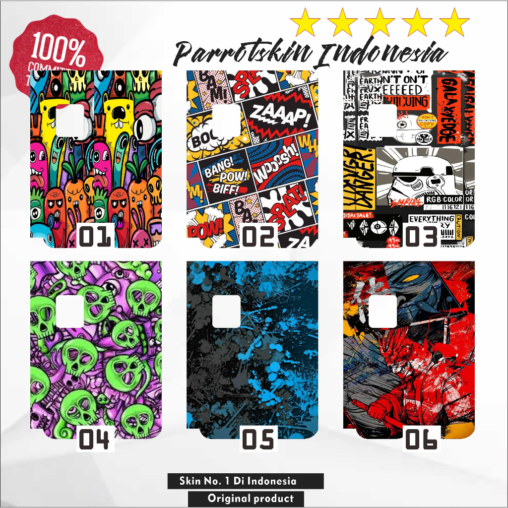 Sticker Garskin Skin XLIM PRO XLIM 2 SE Boy Edition bisa custom