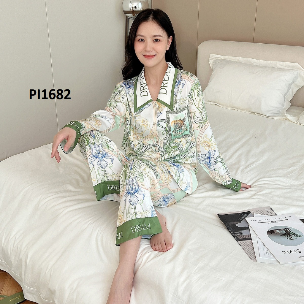 PIYAMA BAJU TIDUR WANITA PP SUTRA PI1682