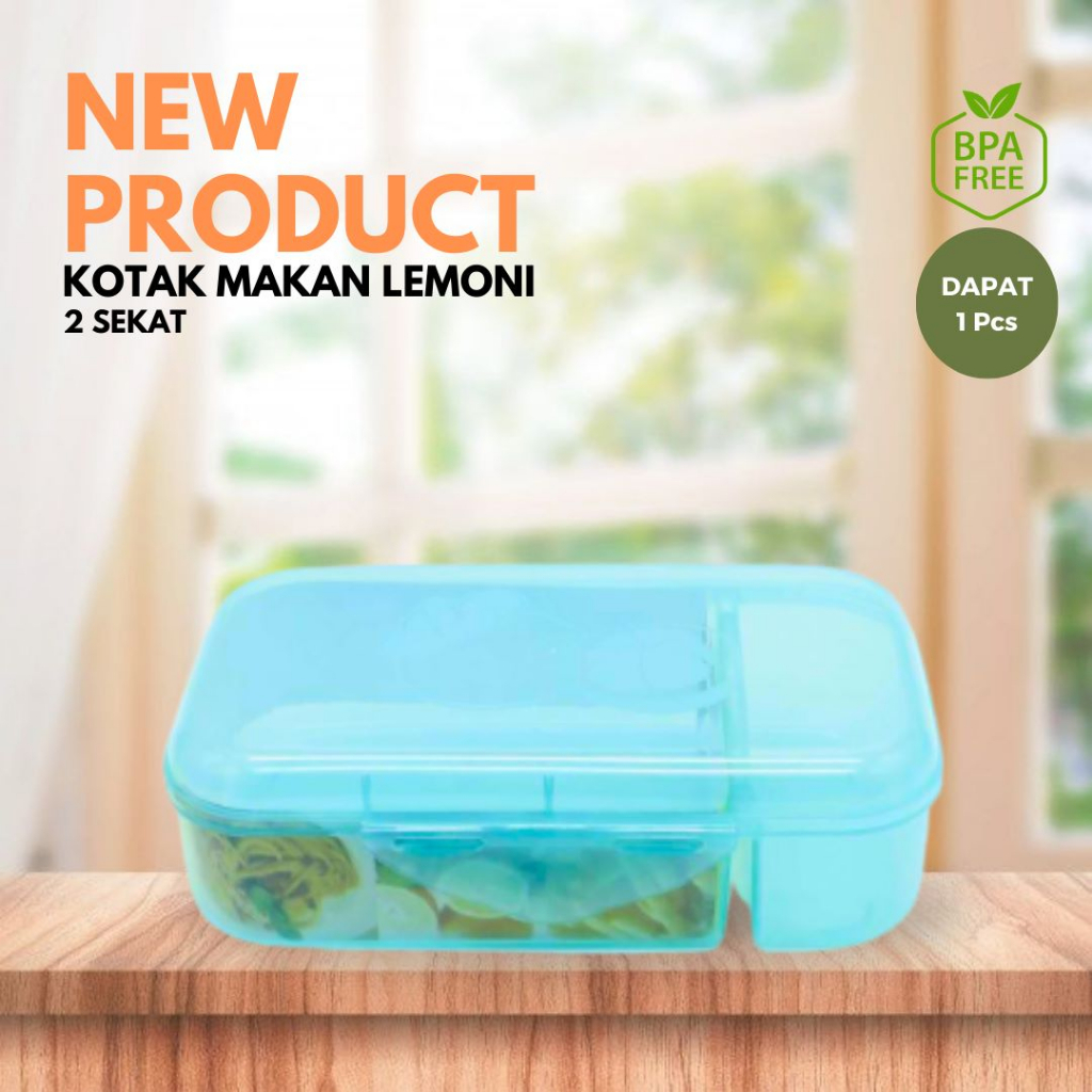 (DL) Kotak Makan Lemoni Manggis / Bekal Anak dewasa Harga 1 Pcs