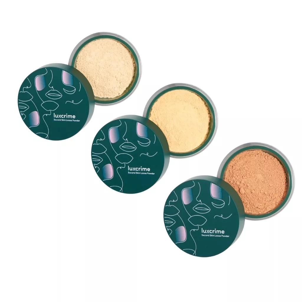 LUXCRIME Second Skin Loose Powder / Bedak Tabur BPOM
