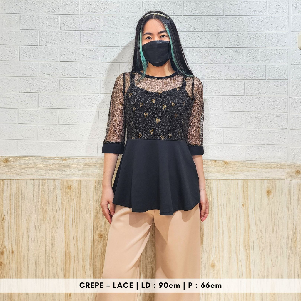 2541 carla lace top