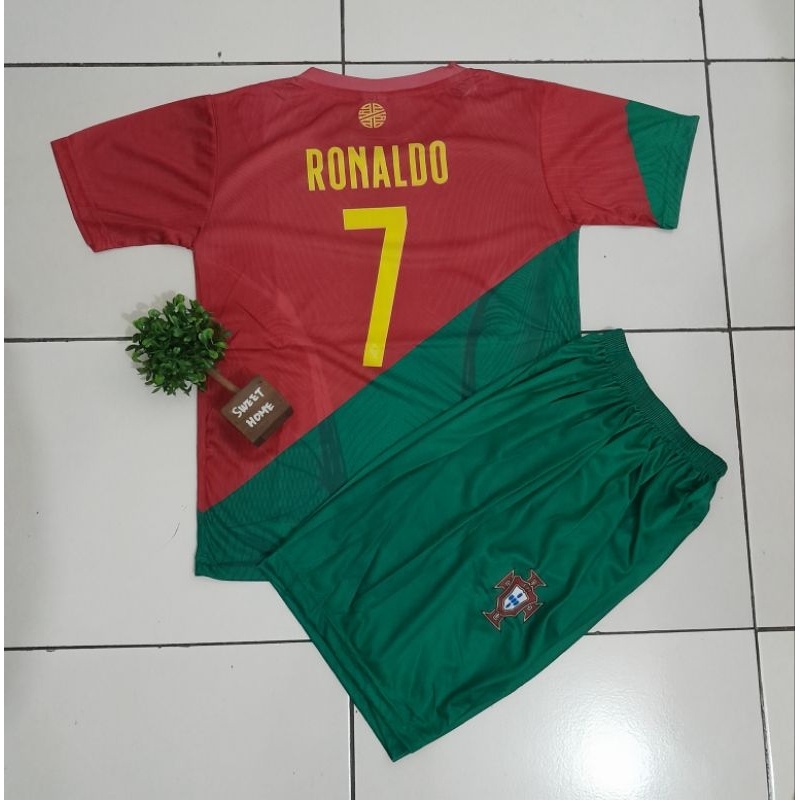 JERSEY SETELAN ANAK PORTUGAL CR7