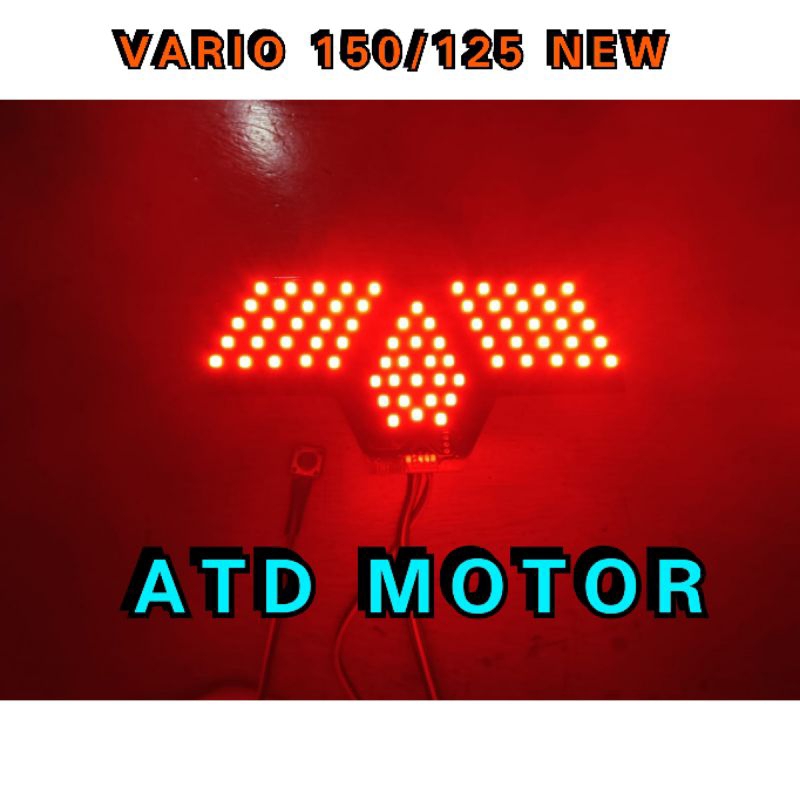 Lampu Stoplamp Vario 150 Vario 125 new Papan LED Modifikasi lampu Vario 150 New 2019-2023