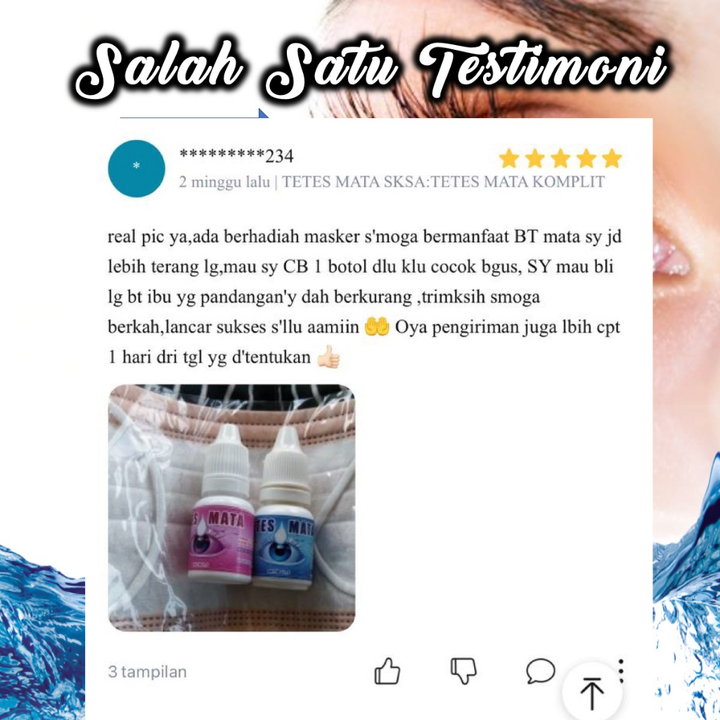 OBAT TETES MATA MINUS PLUS SELINDRIS KATARAK IRITASI MATA MERAH OBAT MATA HERBAL 100 % ALAMI TANPA BAHAN KIMIA