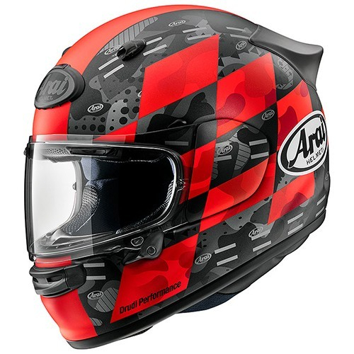 ARAI ASTRO GX CHEEKER RED
