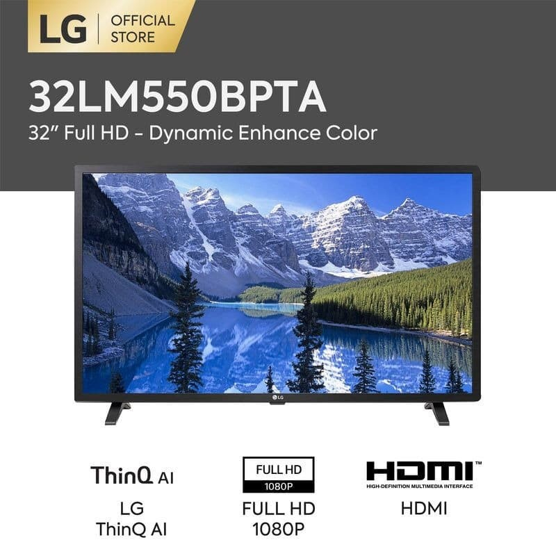LED LG Digital 32 Inch 32LM550 TV 32LM550BPTA 32" HD LED TV
